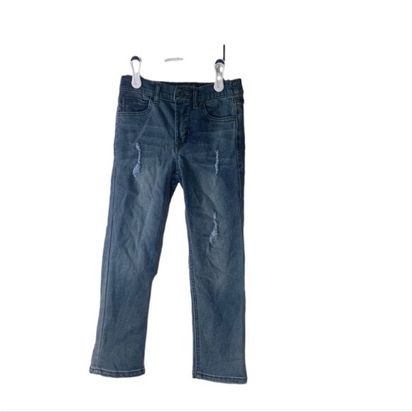 Hudson Size 5 Girls‎ Blue Distressed Jeans - Picture 1 of 6